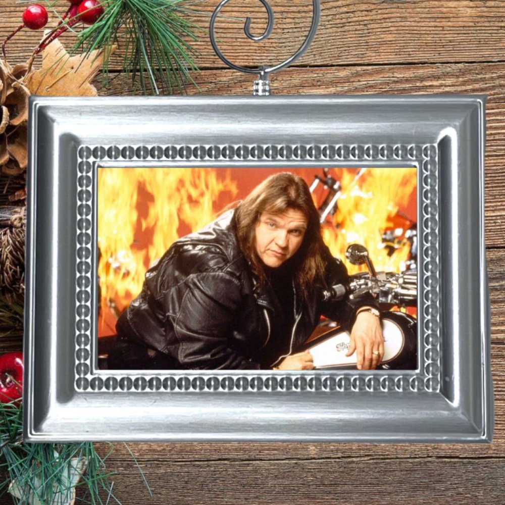 Meat Loaf Rock Singer Music Memorabilia Retro Christmas Tree Ornament